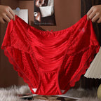 Culottes avec dentelle pour femmes