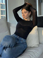 T-shirt à manches longues pour femmes