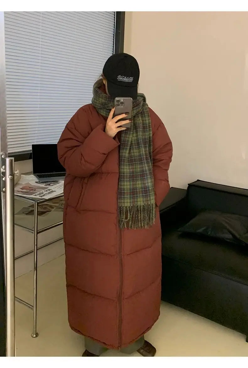 Doudoune d'hiver surdimensionnée pour femmes