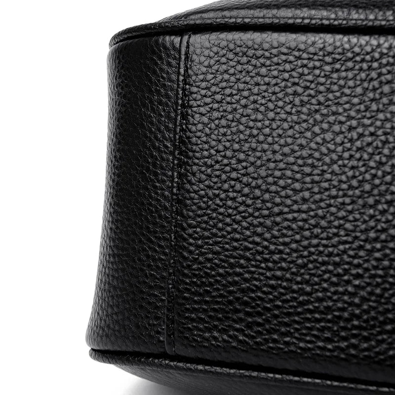 Sac à main en cuir véritable pour femmes