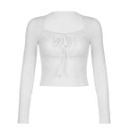 T-shirts tricoté élégant pour femmes