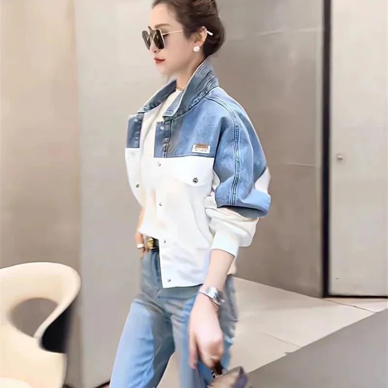Veste en jean vintage pour femmes