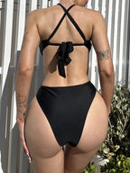 Maillot de bain une pièce amissié pour femmes
