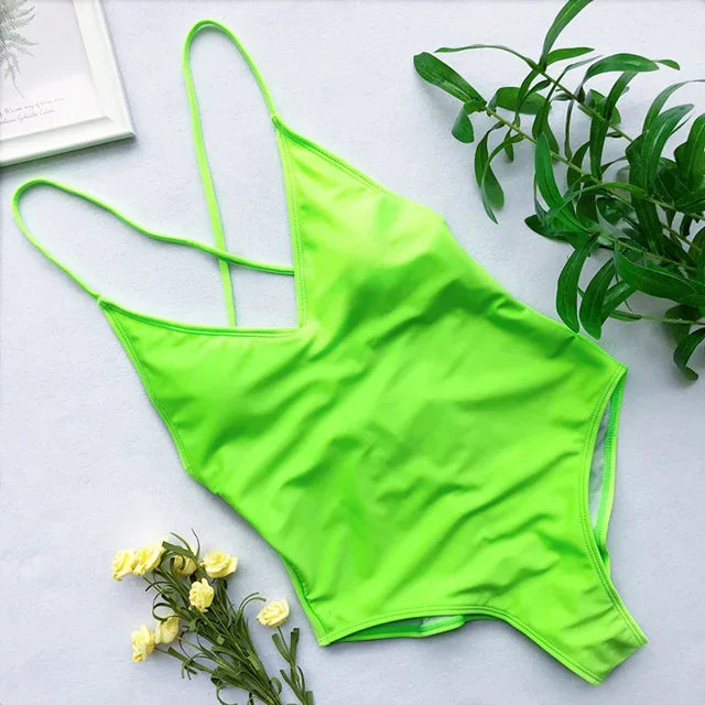 Maillot de bain une pièce pour femmes