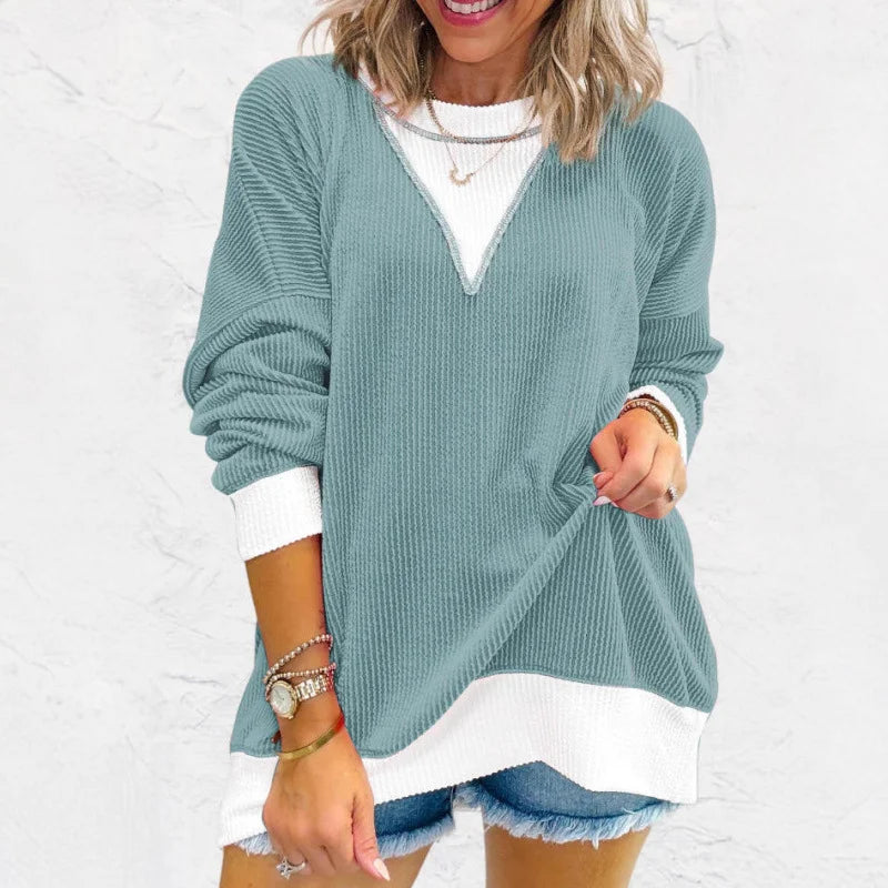 Sweat-shirt à manches longues pour femmes