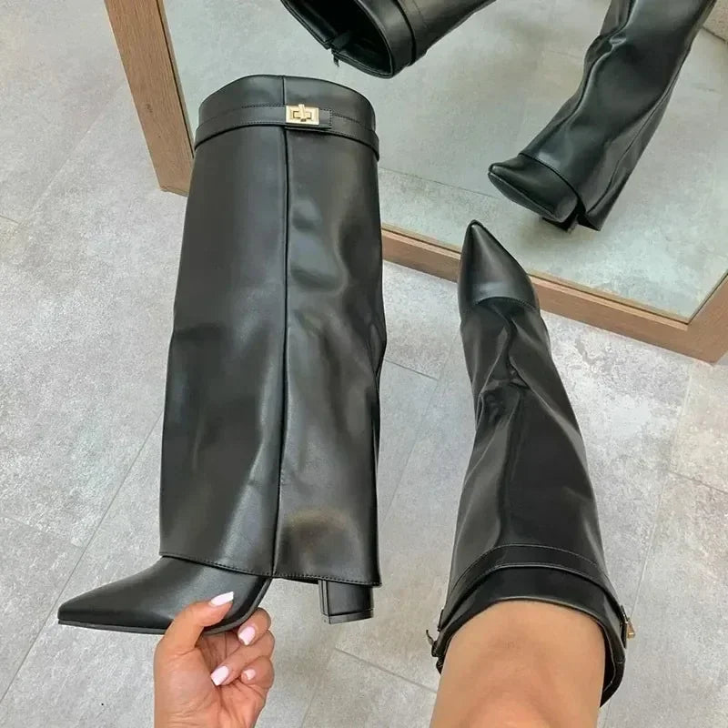 Bottes hautes pour femmes