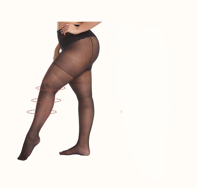 Collants transparents ultra-fins pour femmes