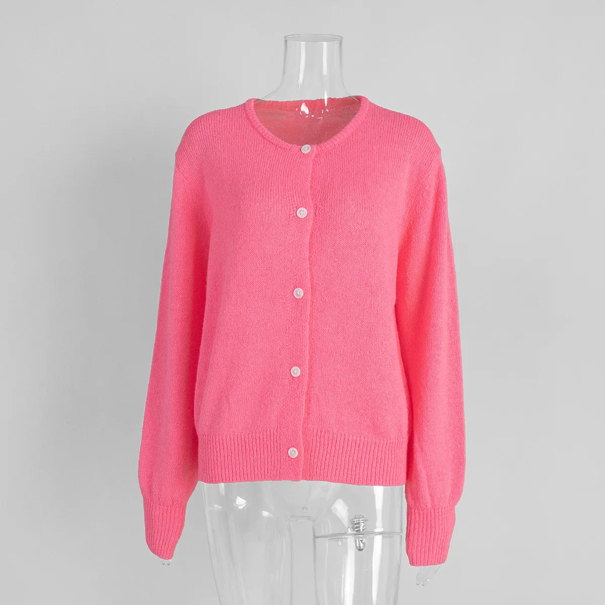 Cardigan en laine Macaron pour femmes