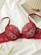 Soutien-gorge en dentelle fine pour femmes