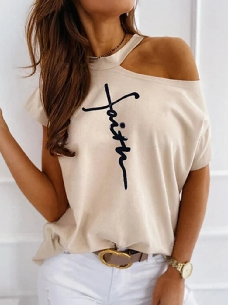 T-shirt à manches courtes pour femmes