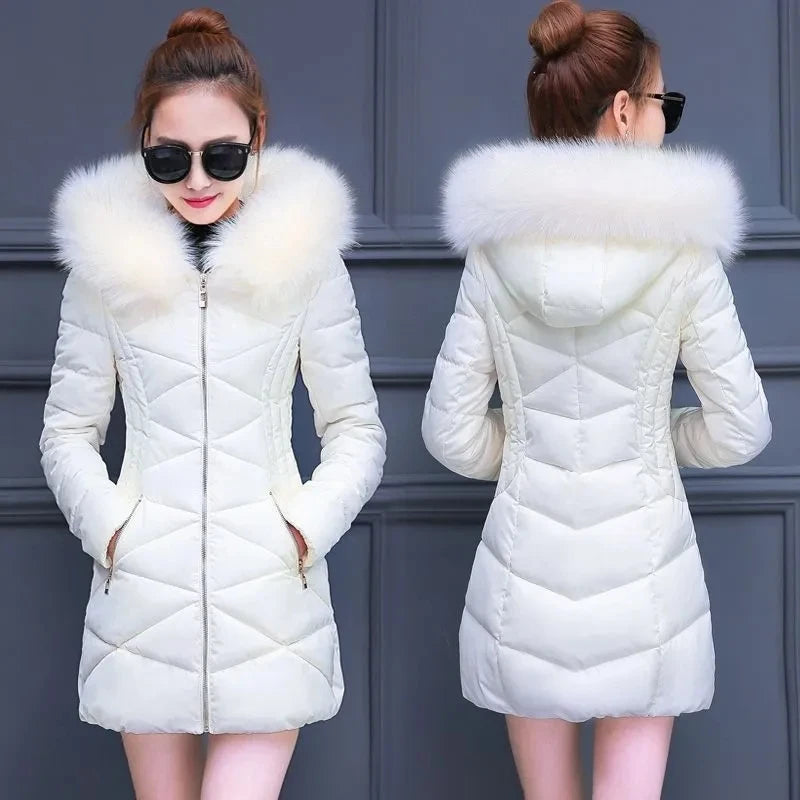 manteau long et fine en coton pour femmes