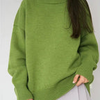 Pull en maille à manches longues pour femmes