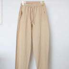 Pantalon d'été en coton pour femmes
