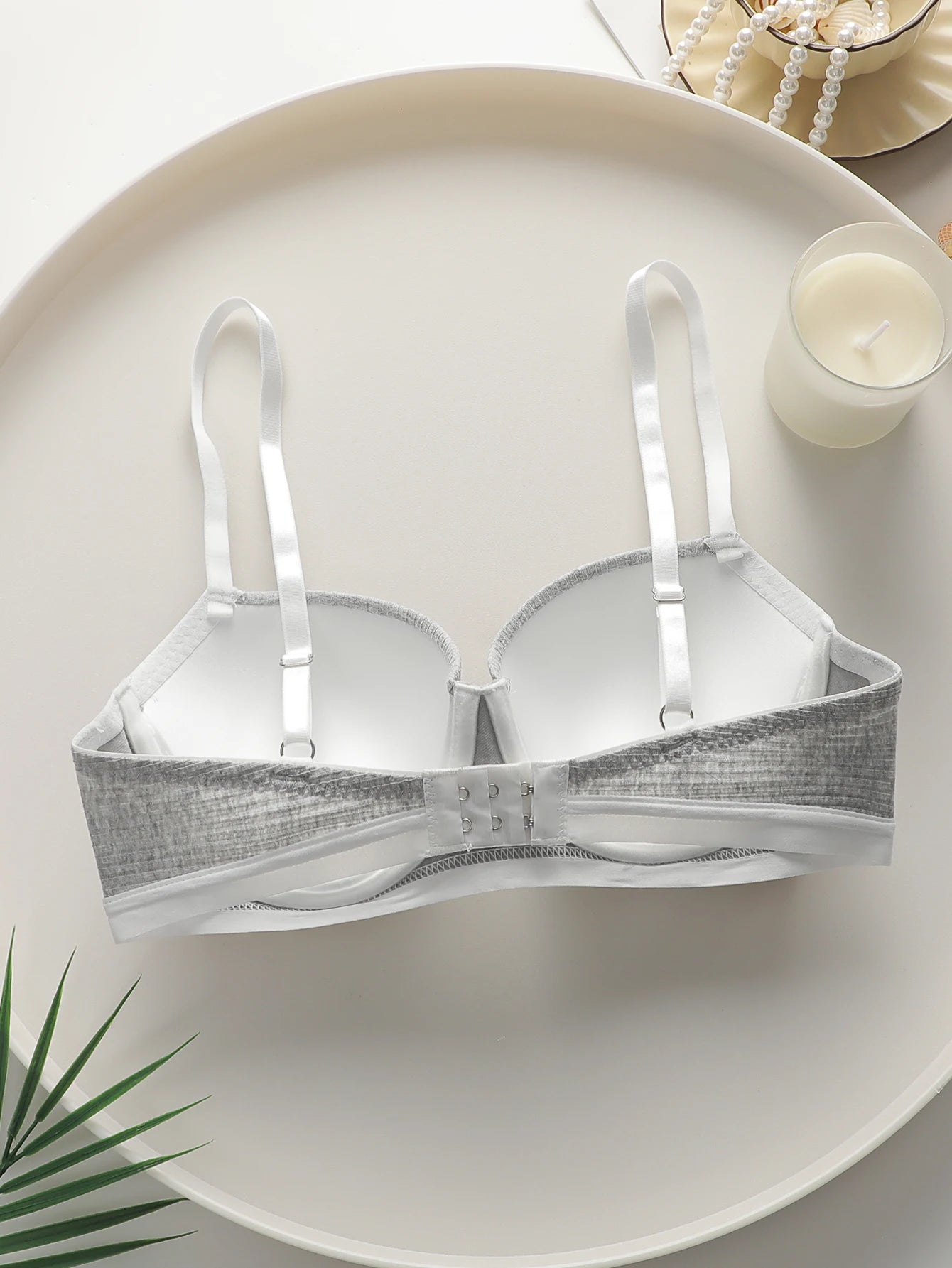Soutien-gorge sexy blocage de couleur pour femmes