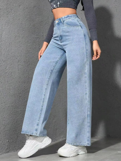 Jean Baggy Femme – Coupe Ample Streetwear