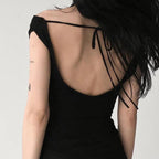 Tops à manches courtes et épaules nues pour femmes