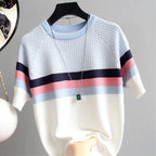 Pull rétro décontracté pour femmes