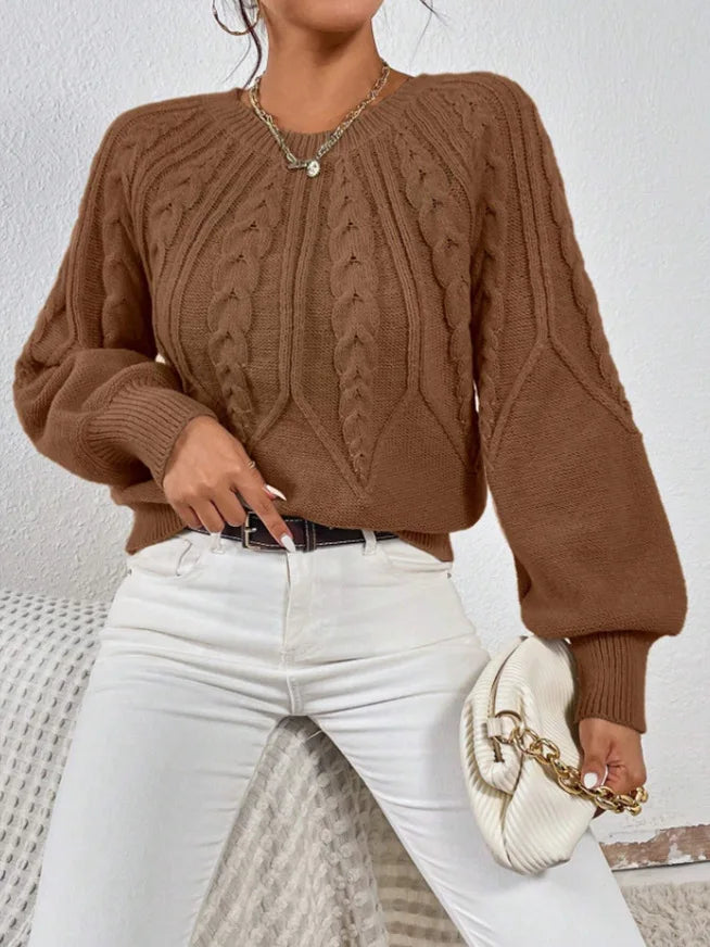 Pulls chandails à manches longues pour femmes