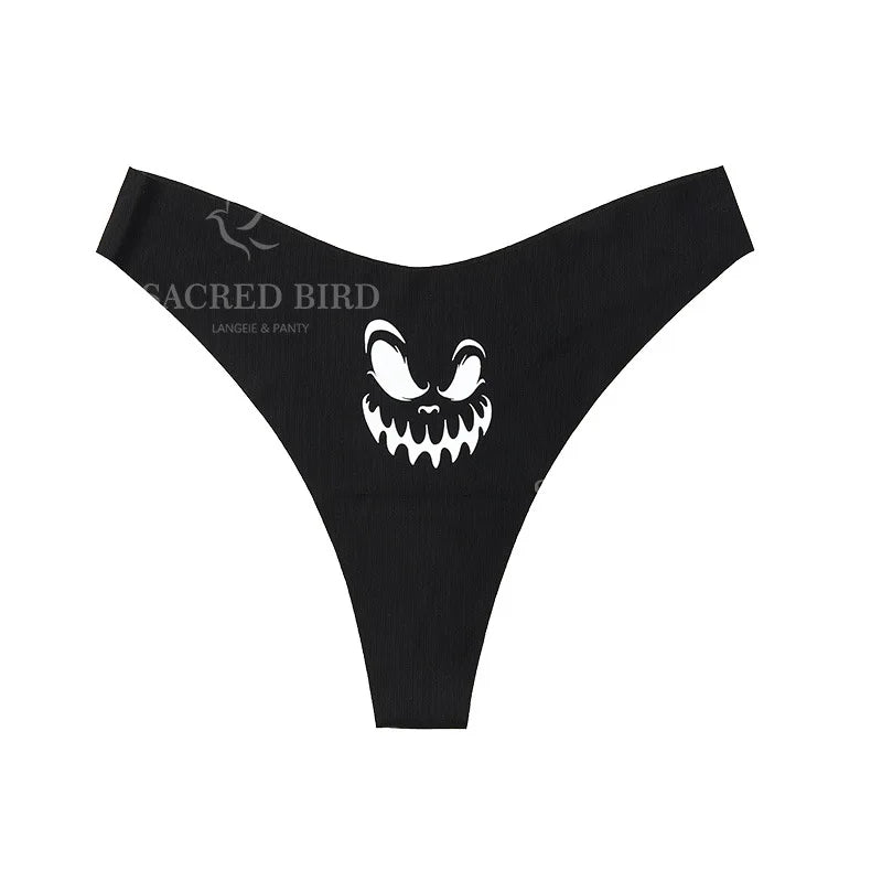 String sans couture imprimé Halloween pour femmes