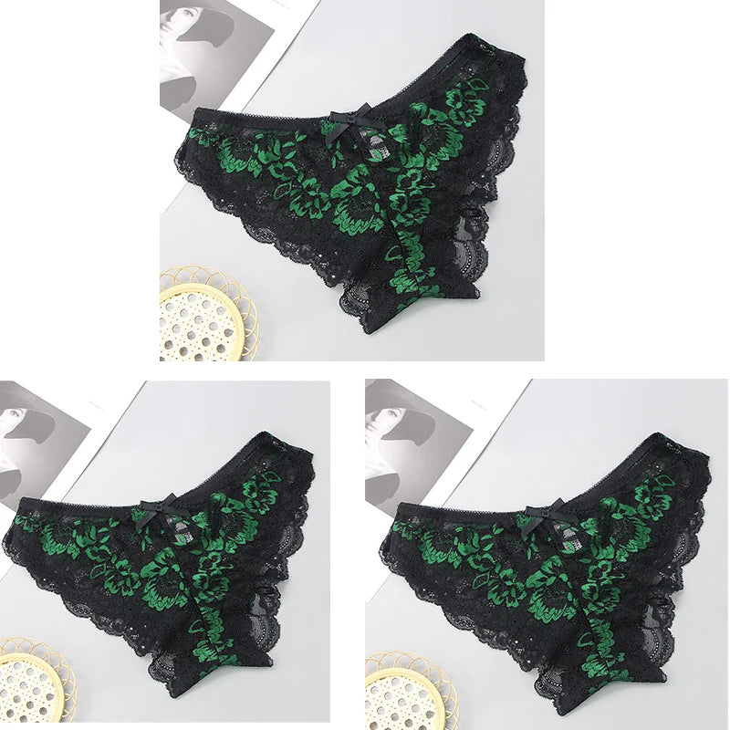 Lot de 3 culottes sexy pour femmes