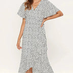 Robe longue en mousseline de soie pour femmes