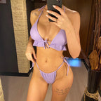 Maillot de bain trois pièces pour femme