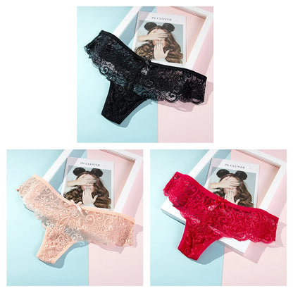 String Femme – Dentelle Délicate