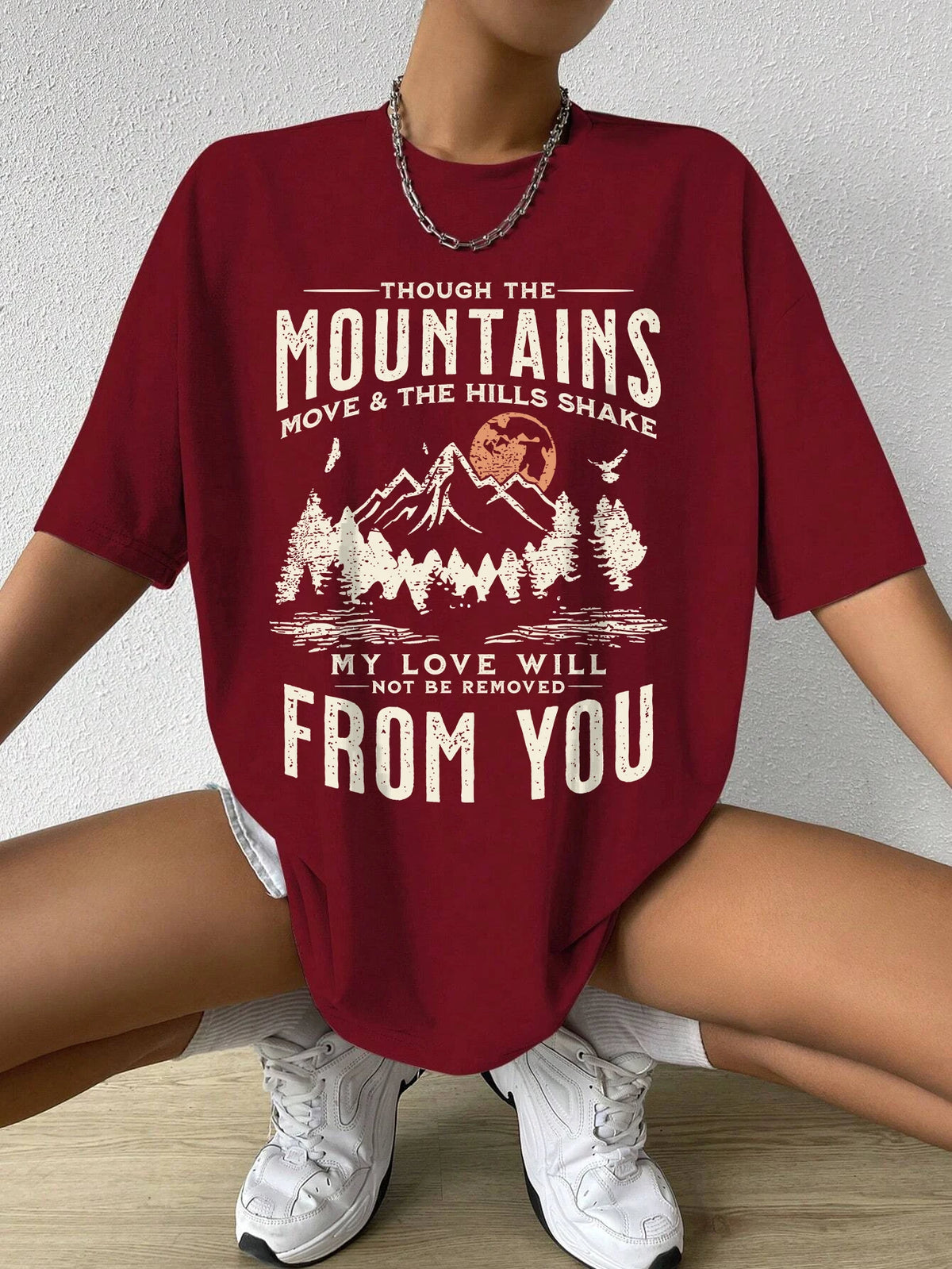 T-shirts en coton grande taille pour femmes