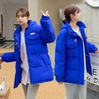 Manteau d'hiver à capuche pour femmes