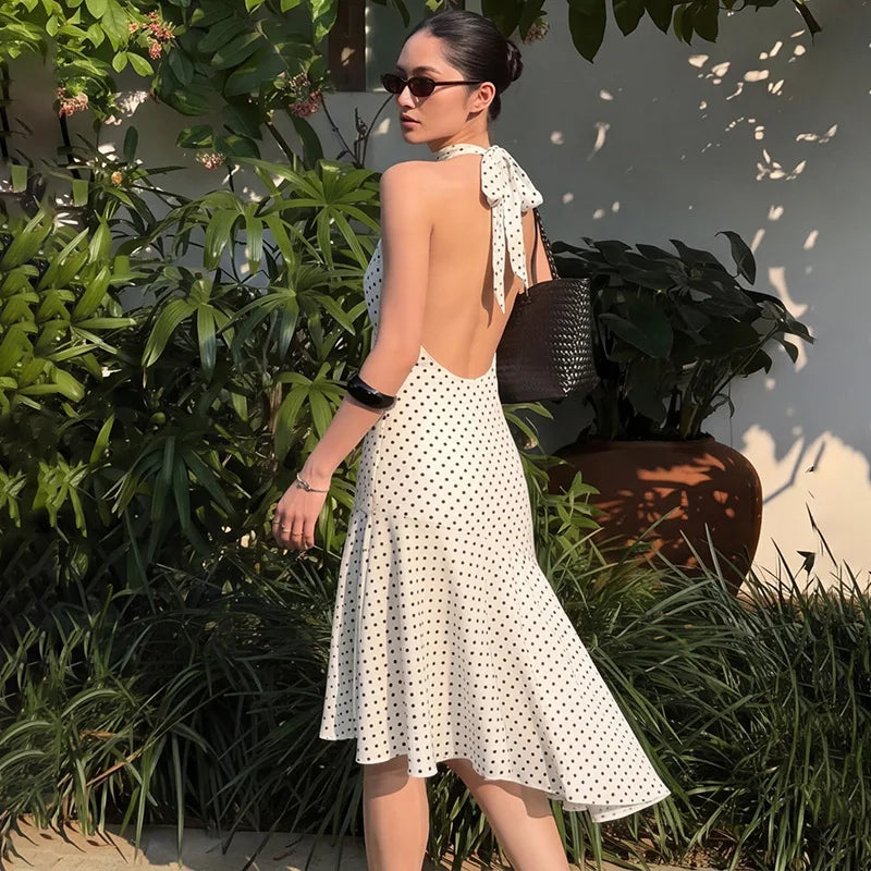 Robe dos nu sexy pour femmes