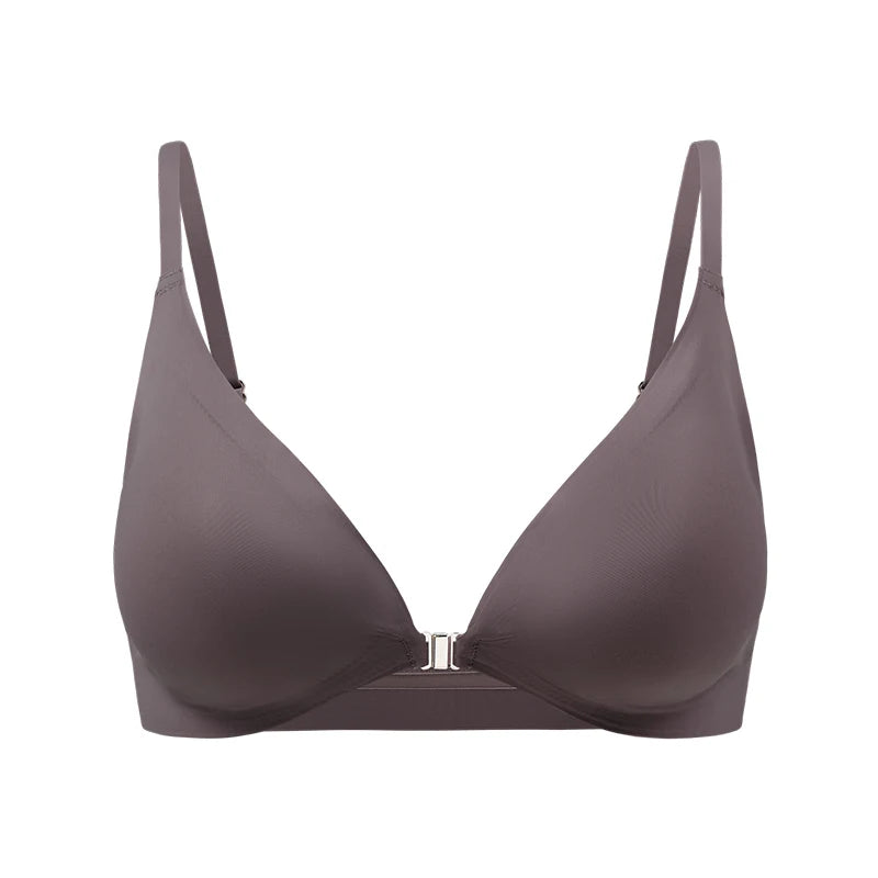 Soutien-gorge avec ouverture avant amovible goutte d'eau  pour femmes