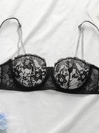 Ensemble de lingerie sexy en dentelle 2 pièces pour femmes