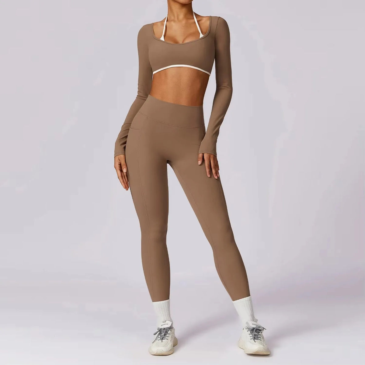 Ensemble Sport 2 Pièces Femme – Yoga et Entraînement