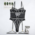 Body moulant en maille pour femmes