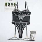 Body moulant en maille pour femmes