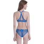 Ensemble soutien-gorge à armatures rembourré et culotte assorti pour femmes