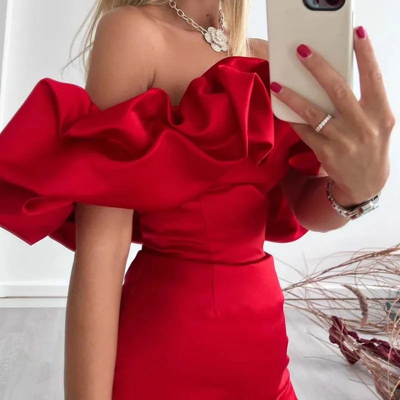 Mini robe de soirée sexy pour femmes
