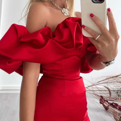 Mini-Robe de Soirée Femme – Coupe Élégante