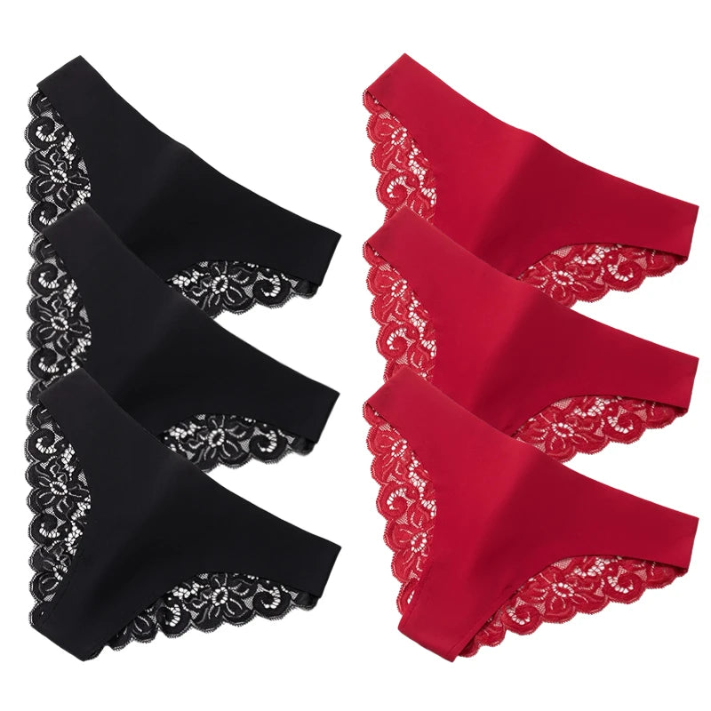 Culottes en dentelle douce pour femmes