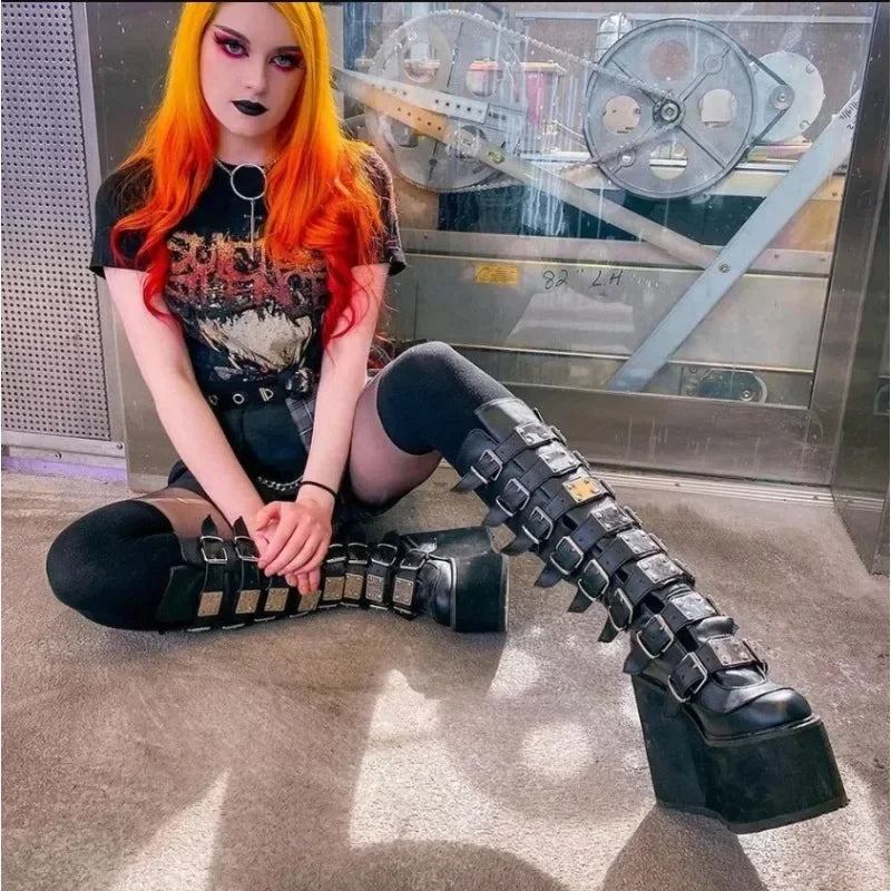 Botte Cosplay à talon haut pour femmes
