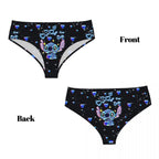 Culotte avec motif papillon pour femmes