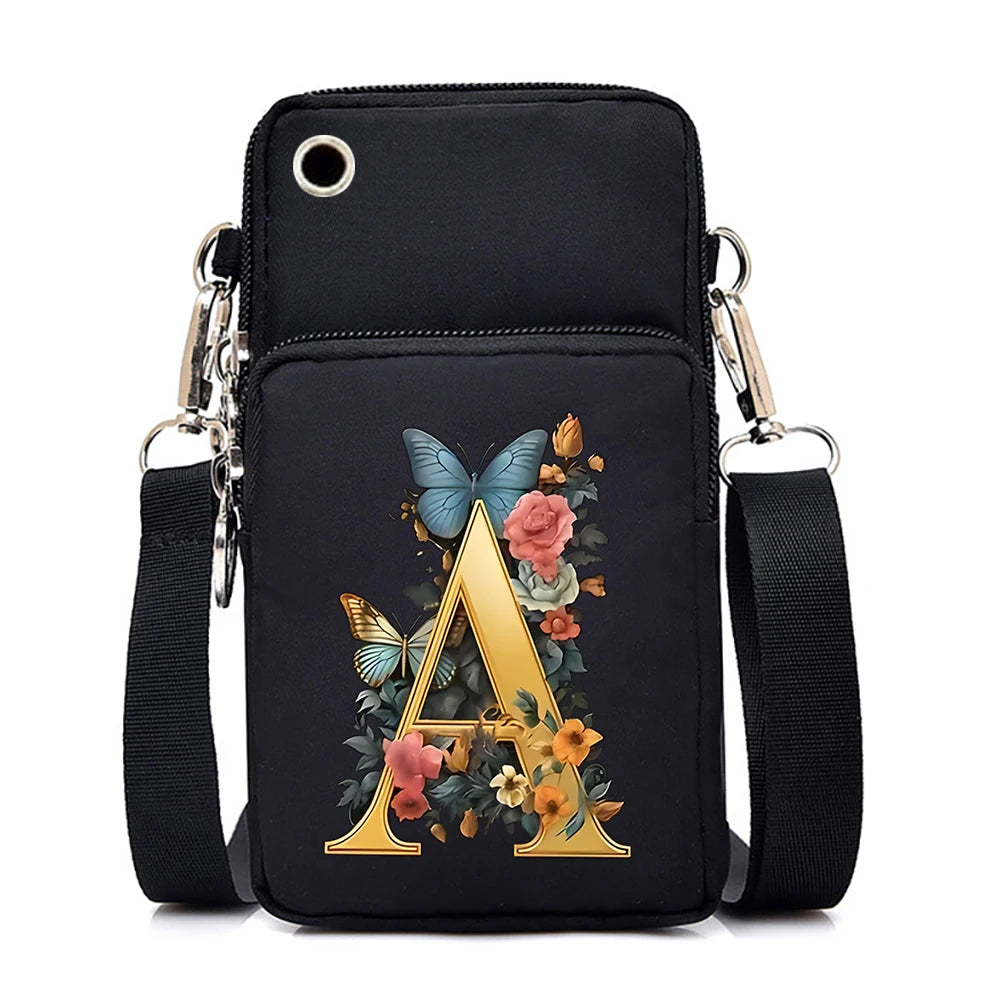 Sacs à bandoulière en cuir souple pour téléphone portable pour femmes