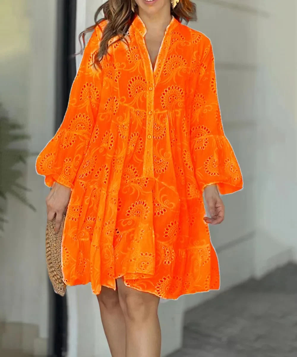 Robe d'été en dentelle pour femmes