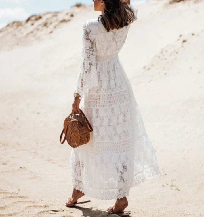 Robe en dentelle pour femmes