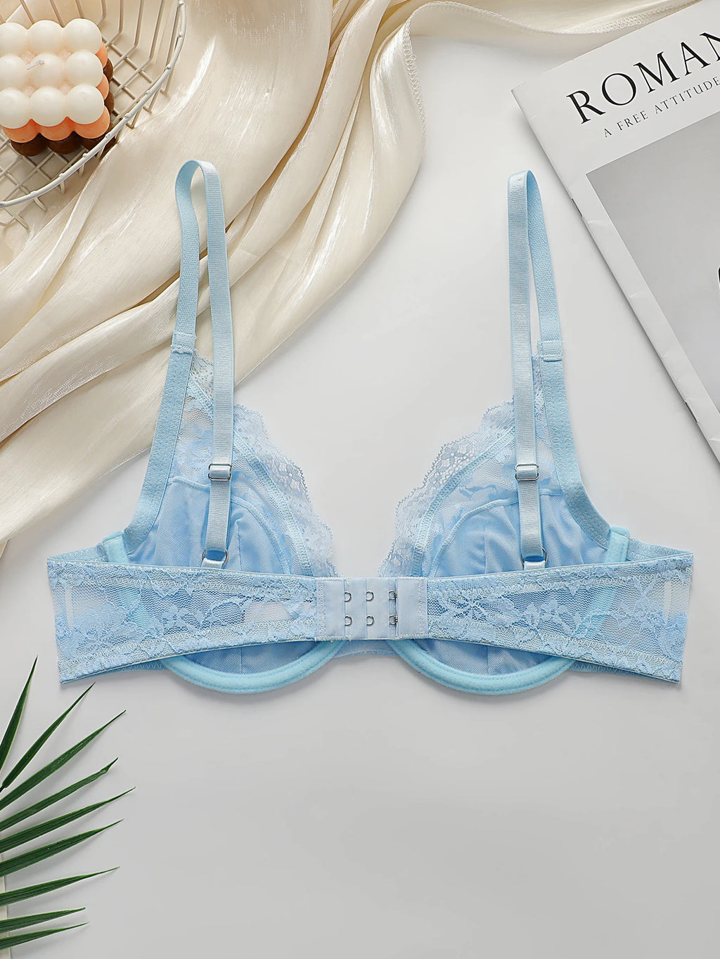 Soutien-gorge Push Up en dentelle pour femmes