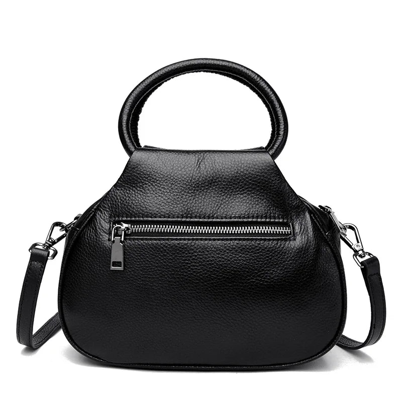 Sac à main en cuir véritable pour femmes