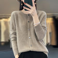 Cardigans en laine mérinos pour femmes