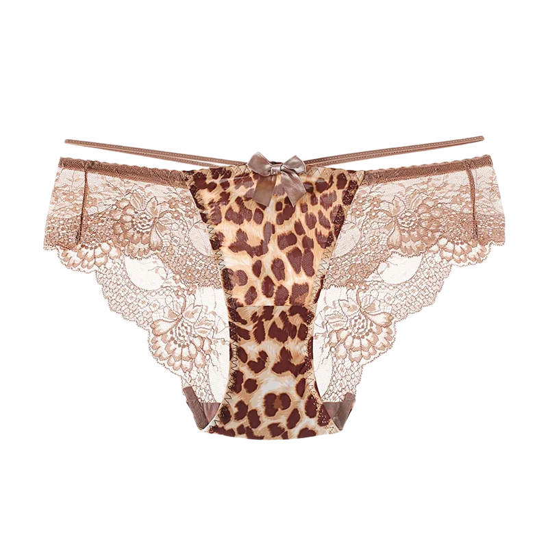 Culotte Sexy imprimé léopard pour femmes