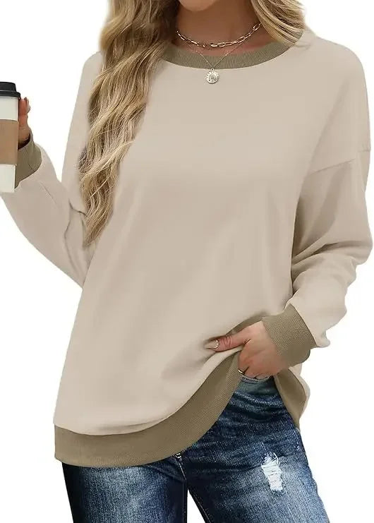Sweat-shirt ample pour femmes