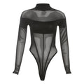 Body transparente pour femmes